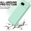 Google Pixel 8a Green Liquid Silicone Shockproof Phone Case - 3