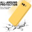 Google Pixel 9a Yellow Liquid Silicone Shockproof Phone Case - 5