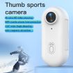 H88 4K Thumb Sports Camera Mini WiFi, Simple Version Black - 2