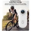 H88 4K Thumb Sports Camera Mini WiFi, Simple Version White - 9