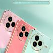 Xiaomi Civi 5 Pro Mint Green 6D Electroplate TPU Case with Ring Holder - 3