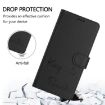 Vivo S30 Black RFID Leather Phone Case with Smile Embossing - 5