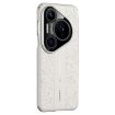 Huawei Pura 80 Pro/Pro+ 5G White Leather Phone Case - Cloud Dragon Pattern - 1