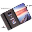 Tecno Megapad 11 Dark Blue Butterfly Rose Embossed Leather Tablet Case - 5
