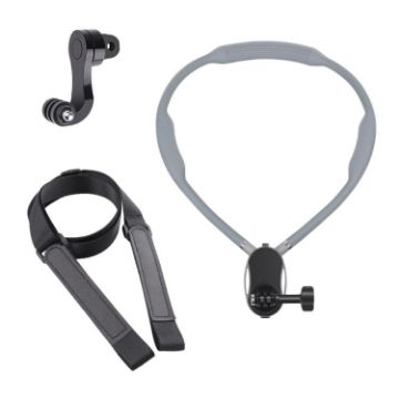 Magnetic Neck Mount Anti-shake Bracket, 3 in 1 J-Hook Buckle - 1
