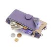 OPPO Find X8s Purple Crossbody Chain Fishtail Litchi Leather Case - 4
