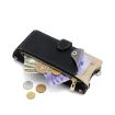 Redmi A5 4G Crossbody Chain Fishtail Litchi Leather Case Black - 4