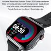 TK17 1.91" Pink Smart Watch with ECG Electrocardiogram & Silicone Strap - 4