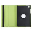 Samsung Galaxy Tab A7 T500 Green Litchi Texture 360 Rotating Leather Case - 4