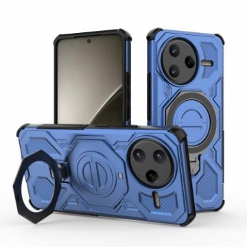 Redmi K80 Pro 5G J-20 Blue MagSafe Magnetic TPU+PC Phone Case - 1