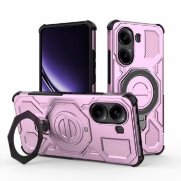 Redmi Turbo 4 5G J-20 Pink MagSafe Magnetic TPU+PC Phone Case - 1