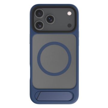 iPhone 17 Pro Max Kalebol MagSafe Tilt Holder Case Navy Blue - 1