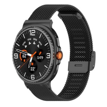 Samsung Galaxy Watch 8/8 Classic/Ultra Metal Mesh Band Black 2-Pack - 1
