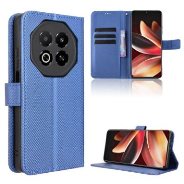 Meizu Note 16 5G Blue Diamond Texture Leather Phone Case - 1