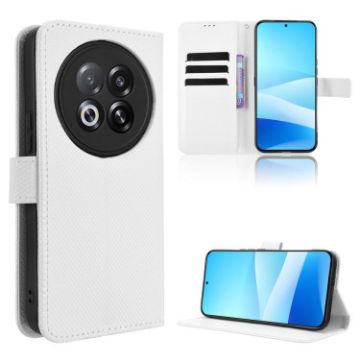 Meizu Note 16 Pro 5G White Diamond Texture Leather Phone Case - 1