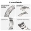 Huawei Watch 4 Pro Titanium Alloy Band - Black Bamboo Joint HW Buckle - 6