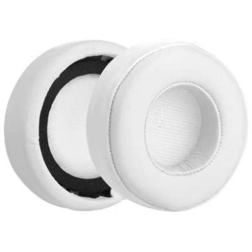 Protein Leather Earpads for Beats Studio Pro (White) - 2pcs Replacement - 1