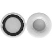 Protein Leather Earpads for Beats Studio Pro (White) - 2pcs Replacement - 2