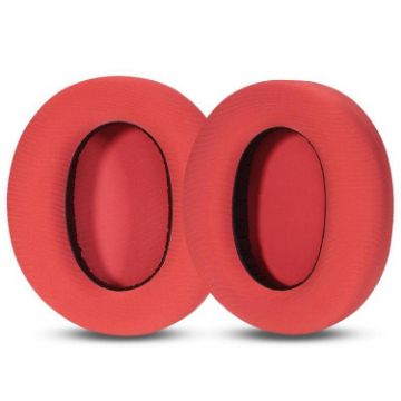 Ice Silk Cloth Earpads for EDIFIER W820NB/Free Pro/K820NC (2pcs, Red) - 1