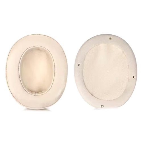 Lambskin Earpads for EDIFIER W830BT/W860NB - 2pcs (Apricot) - 1