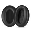 Protein Leather Earpads 2pcs for EDIFIER MT6 Pro (Black) Replacement - 1