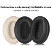 Protein Leather Earpads 2pcs for EDIFIER MT6 Pro (Black) Replacement - 2