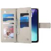 Redmi 13C/5G/13R Poco C65 Leather Wallet Phone Case with Strap (Black) - 4