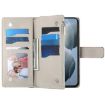 Redmi K70E/Poco X6 Pro White Leather Wallet Phone Case with Strap - 4