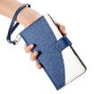 Redmi Note 13 Pro/Poco X6 Leather Wallet Case with Strap - Dark Blue - 7