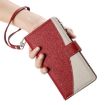 Redmi Note 13 Pro+ Global Leather Wallet Case with Strap (Red) - 7