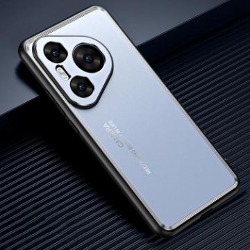 Huawei Pura 80 Pro 5G Frosted Metal Phone Case - Blue - 1