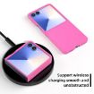 Samsung Galaxy Z Flip7 Black PC Phone Case - Kalebol Paint-Sprayed Solid Color - 6
