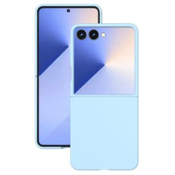 Samsung Galaxy Z Flip7 Light Blue Solid Color PC Phone Case - 1