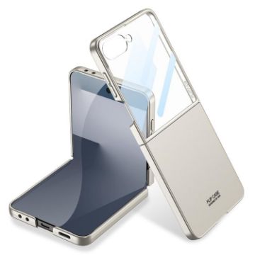 Samsung Galaxy Z Flip7 5G GKK Ultra-thin Full Coverage Case Titanium Grey - 1