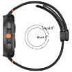 Samsung Galaxy Watch 8/8 Classic Pink Silicone Band Magnetic Buckle - 7