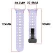 Samsung Galaxy Watch 8/8 Classic Magnetic Black Buckle Silicone Band - 6