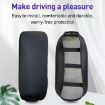 Toyota RAV4 2000 Armrest Box Leather Cover - Black Red - 3