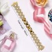 Redmi Watch 3 20mm Diamond Metal Band Gold - xDfind Small Twist - 4