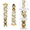Redmi Watch 3 Active/Lite 20mm Diamond Metal Band Gold - 3