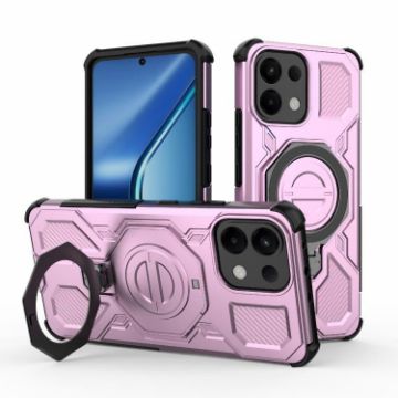 OPPO K13 5G J-20 Pink MagSafe Magnetic TPU+PC Phone Case - 1
