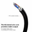 Type-C to 2/4 Pin Magnetic Charging Cable for Shokz Earphone (Black) - 6