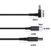 1.8m 140W Type-C to DC Laptop Charger Cable DC6.0x3.7mm 20V7A - 9