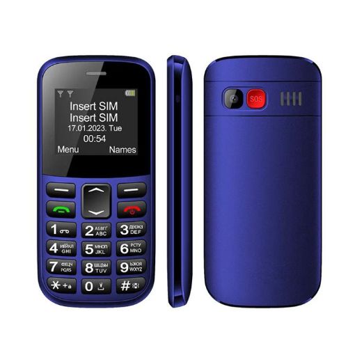 MXMID B210 Keypad Phone, 1.77" Display, LED Flashlight, Big Keyboard, 2G, Dual SIM - 1