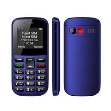MXMID B210 Keypad Phone, 1.77" Display, LED Flashlight, Dual SIM, UK Plug - 1