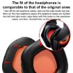 Snap-on Replacement Earpads for ASUS ROG Strix 7.1 - Ice Silk Fabric - 5