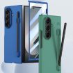 Samsung Galaxy Z Fold7 5G Blue Case with Pen/Pen Box - Skin Feel PC - 4