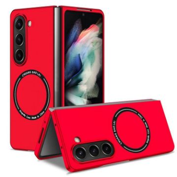 Samsung Galaxy Z Fold7 Kalebol MagSafe Shockproof Red PC Case - 1