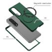 Samsung Galaxy Z Fold5 MagSafe Shockproof Frosted Case - Wine Red - 4
