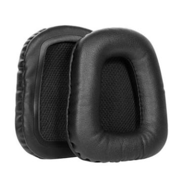Replacement Earpads for Razer Electra V1/V2 - Protein Leather, 2pcs, Black - 1