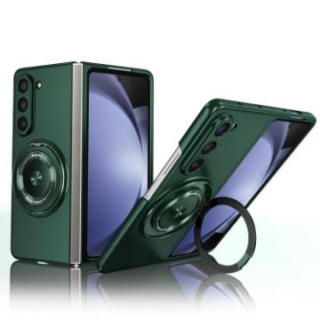 Samsung Galaxy Z Fold7 Kalebol MagSafe Rotation Holder Case - Deep Green - 1